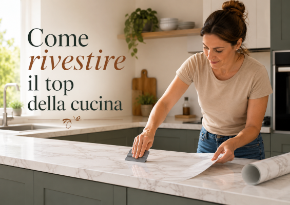 come rivestire il top della cucina