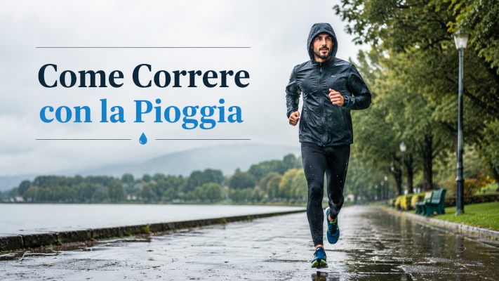 Come correre con la pioggia