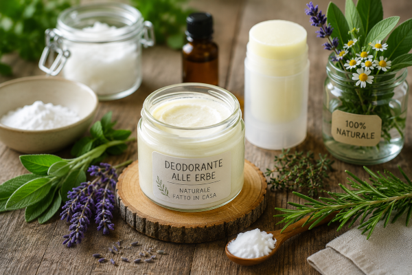 Come preparare un deodorante alle erbe