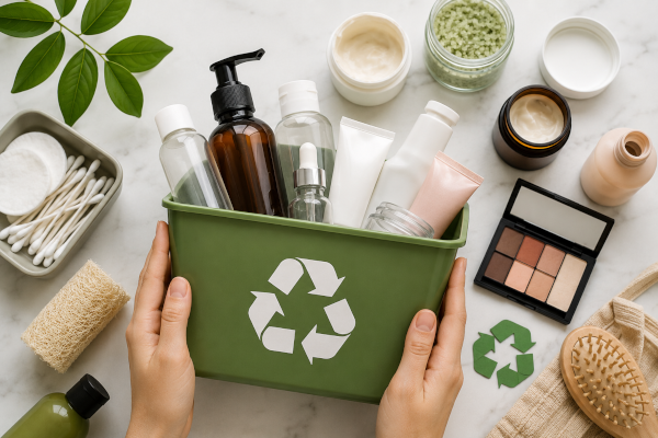 Come reciclare i cosmetici usati