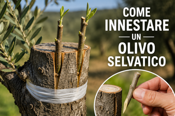 come innestare un olivo selvatico